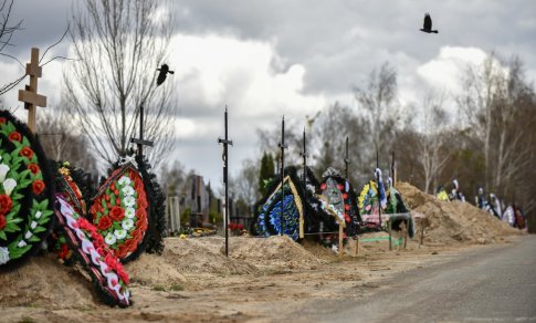 Rusijos propagandistai kuria mitą apie „rusų Bučą“ Kursko srityje