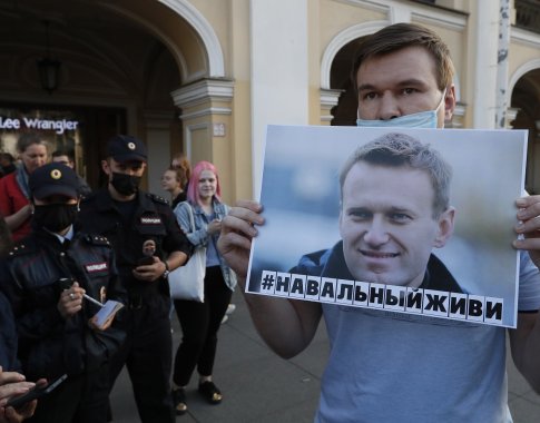 Rusijos opozicijos atstovė: A. Navalno gyvybei gresia pavojus, jei jis nebus perkeltas iš Omsko