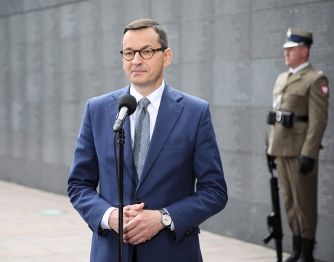 Lenkijos premjeras: sankcijos prieš 20-30 Baltarusijos pareigūnų yra nepakankamos