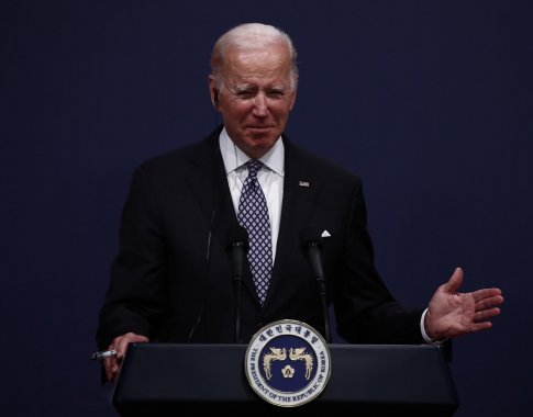 J. Bidenas: Ukrainos kova su Rusija yra kova už demokratiją