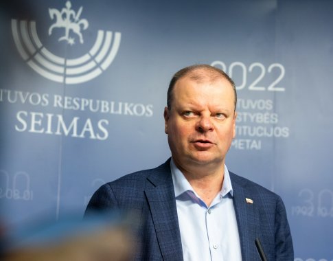 S. Skvernelis: rudenį bus renkami parašai dėl interpeliacijos G. Landsbergiui