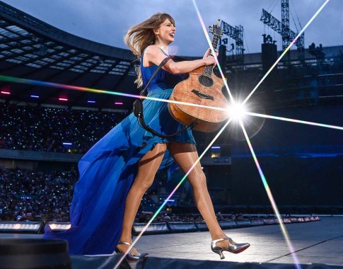 Taylor Swift koncertai Škotijoje tiesiogine prasme sudrebino žemę