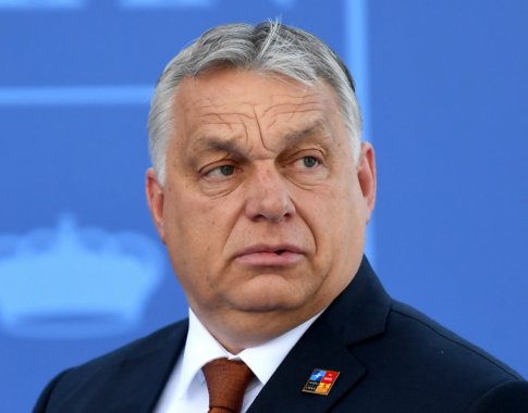Griežta kritika į Maskvą išvykusiam V. Orbanui: jeigu išties sieki taikos, nespaudi rankos kruvinam diktatoriui