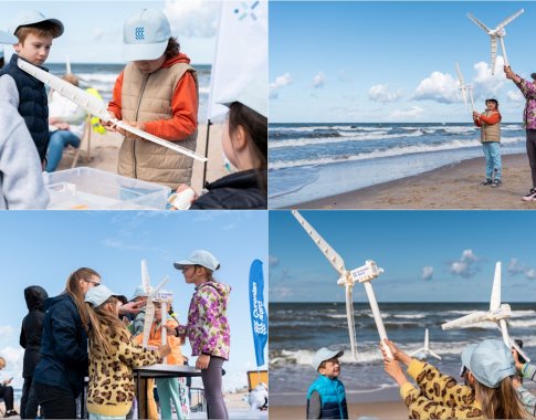 „Ignitis renewables“ pradeda edukaciją vaikams: su jūrinio vėjo elektrinėmis supažindina per žaidimą