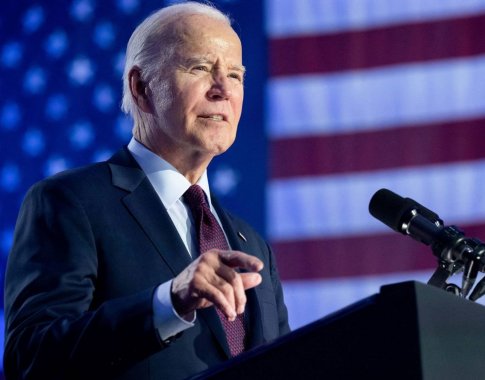 J. Bidenas apie Ukrainos karių puolimą Kursko srityje: „Tikra dilema Putinui“