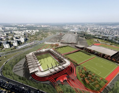 Nacionalinio stadiono projekte – dar daugiau pokyčių