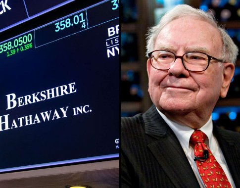 „Berkshire Hathaway“ – pirmoji ne technologijų firma, kurios rinkos vertė pasiekė 1 trilijoną dolerių