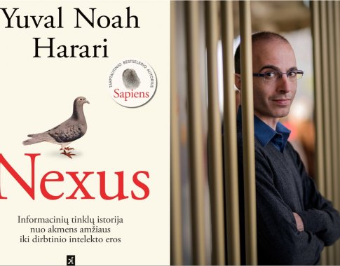 Naujoje knygoje „Nexus“ istorikas Y. N. Harari nagrinėja dirbtinio intelekto erą