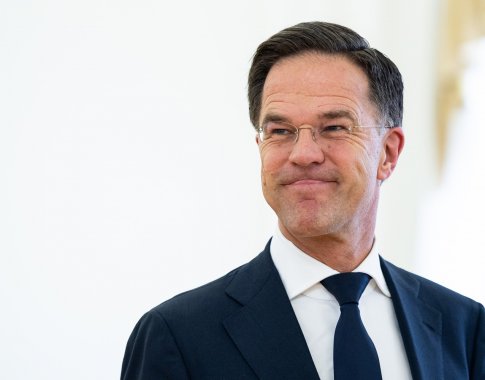 M. Rutte pradeda vadovauti NATO