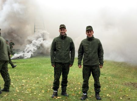 Vyrai prisiėmė pareigą ir Dievui, ir Tėvynei