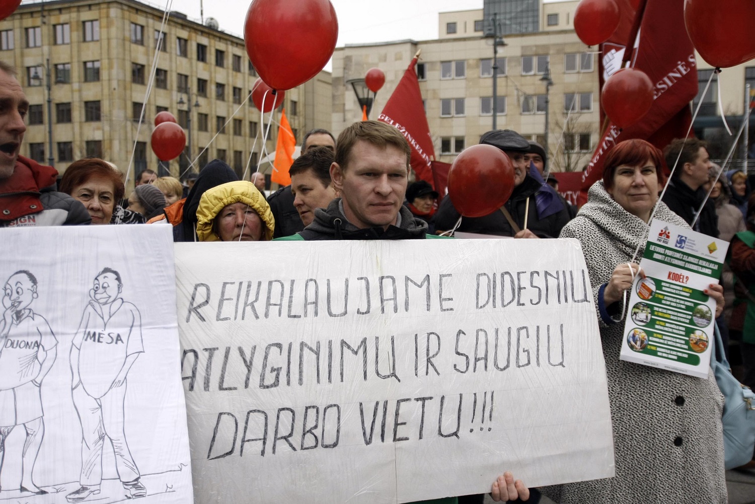 Profesinės sąjungos dėl MMA kėlimo rengs protesto akciją