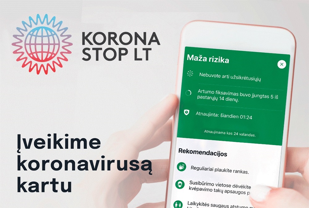 Stabdyti COVID-19 plitimą padės mobilioji programėlė