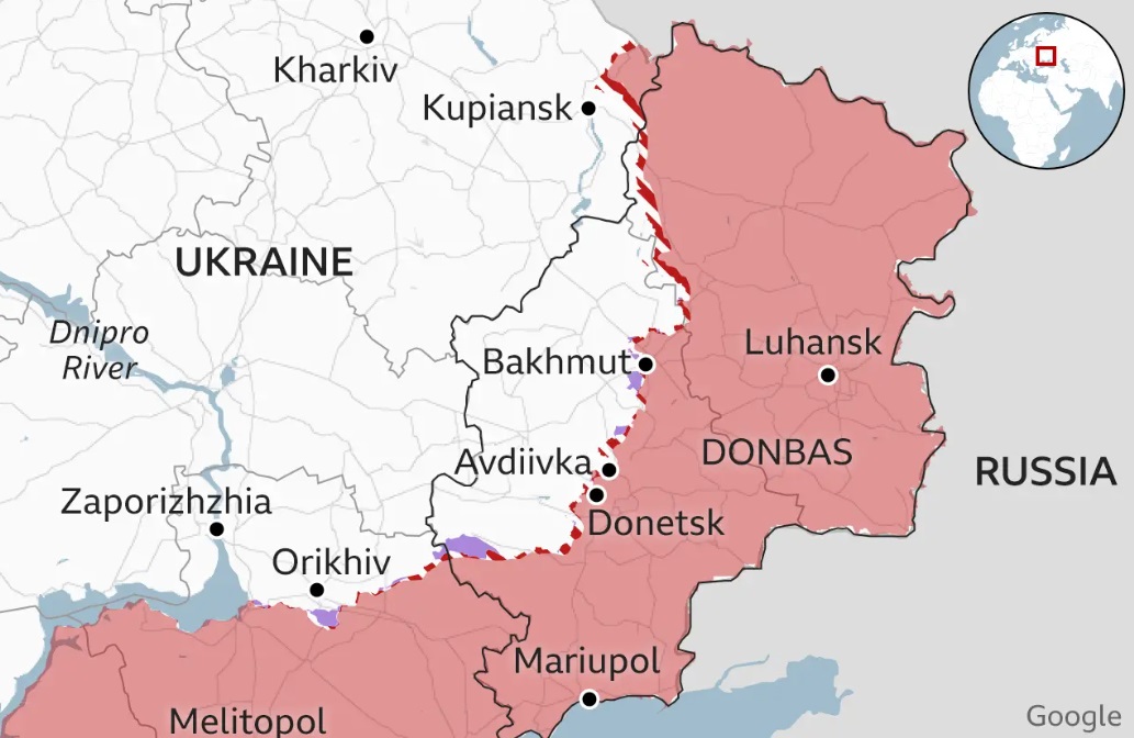 Karo analitikai: nėra jokių įrodymų dėl rusų pasistūmėjimo pirmyn Ukrainoje