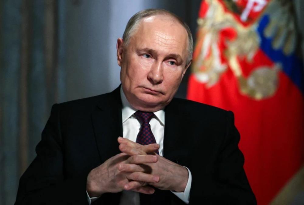 V. Putinas nori paliaubų su dabartinių Ukrainos fronto linijų pripažinimu