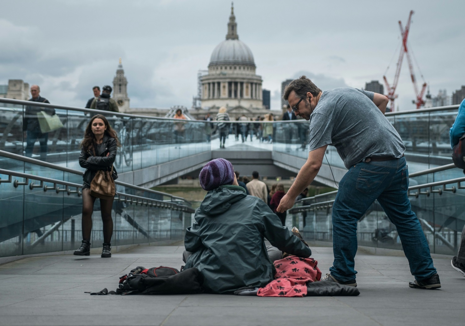 Londono gatvėse nakvoja rekordinis skaičius žmonių