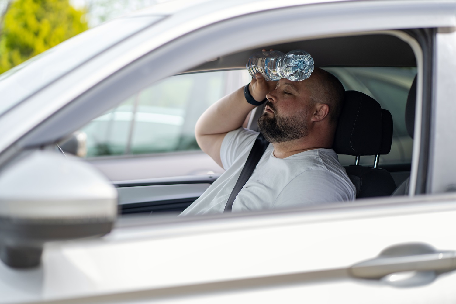 Automobilį gali taip pat ištikti karščio smūgis